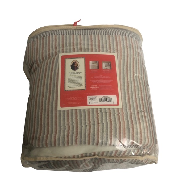 Opalhouse Bedding Opalhouse Twin Yarn Dyed Gauze Comforter Set New